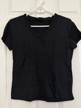 Firehouse Women’s/Teen Classic Black V-Neck Tshirt